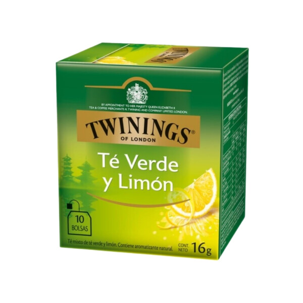 Twining Té Verde Y Limón 16g Twining Té Verde Y Limón 16g