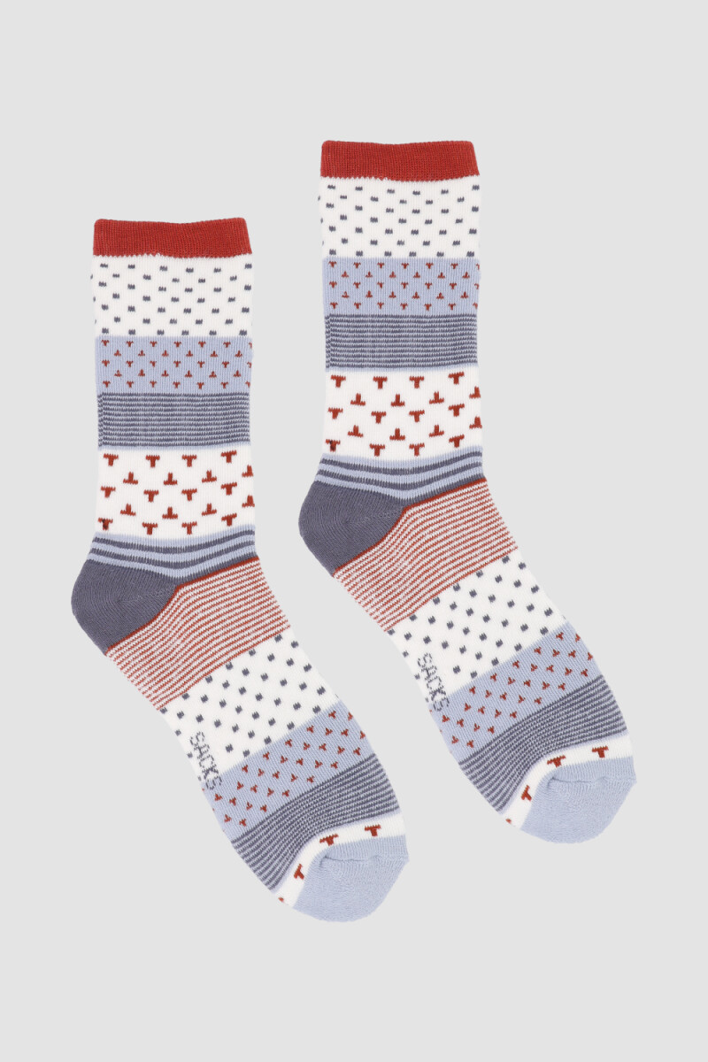Medias con diseños. de abrigo con tener felpa interior. Variante 29