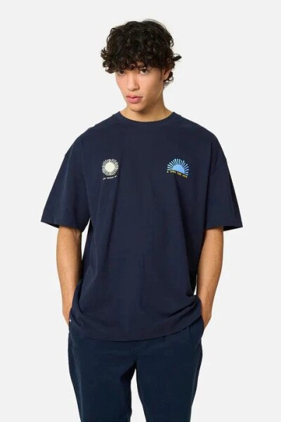 NAVY DAWN TEE Azul