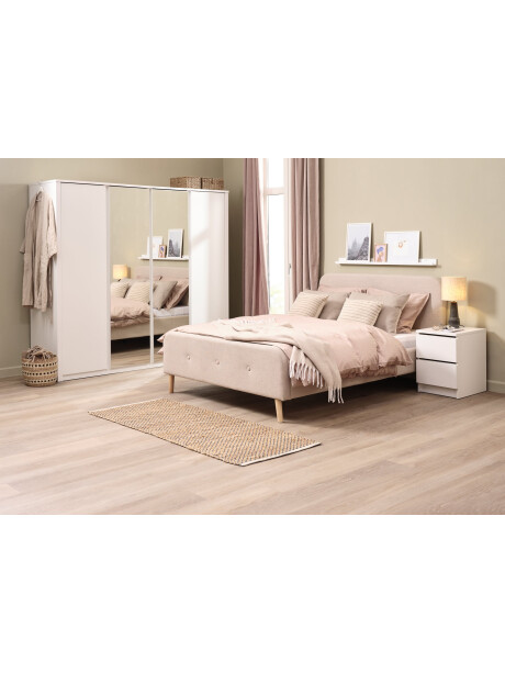 Mesa de luz LIMFJORDEN 2 cajones blanco Mesa de luz LIMFJORDEN 2 cajones blanco