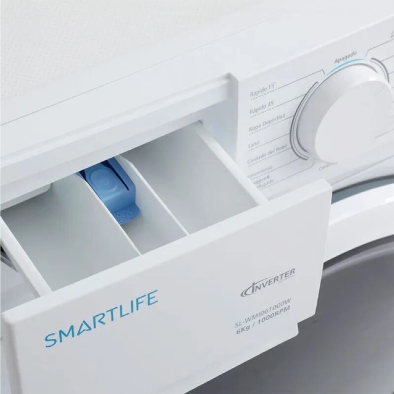 Lavarropas Smartlife Carga Frontal 6 Kg Inverter 610 Lavarropas Smartlife Carga Frontal 6 Kg Inverter 610
