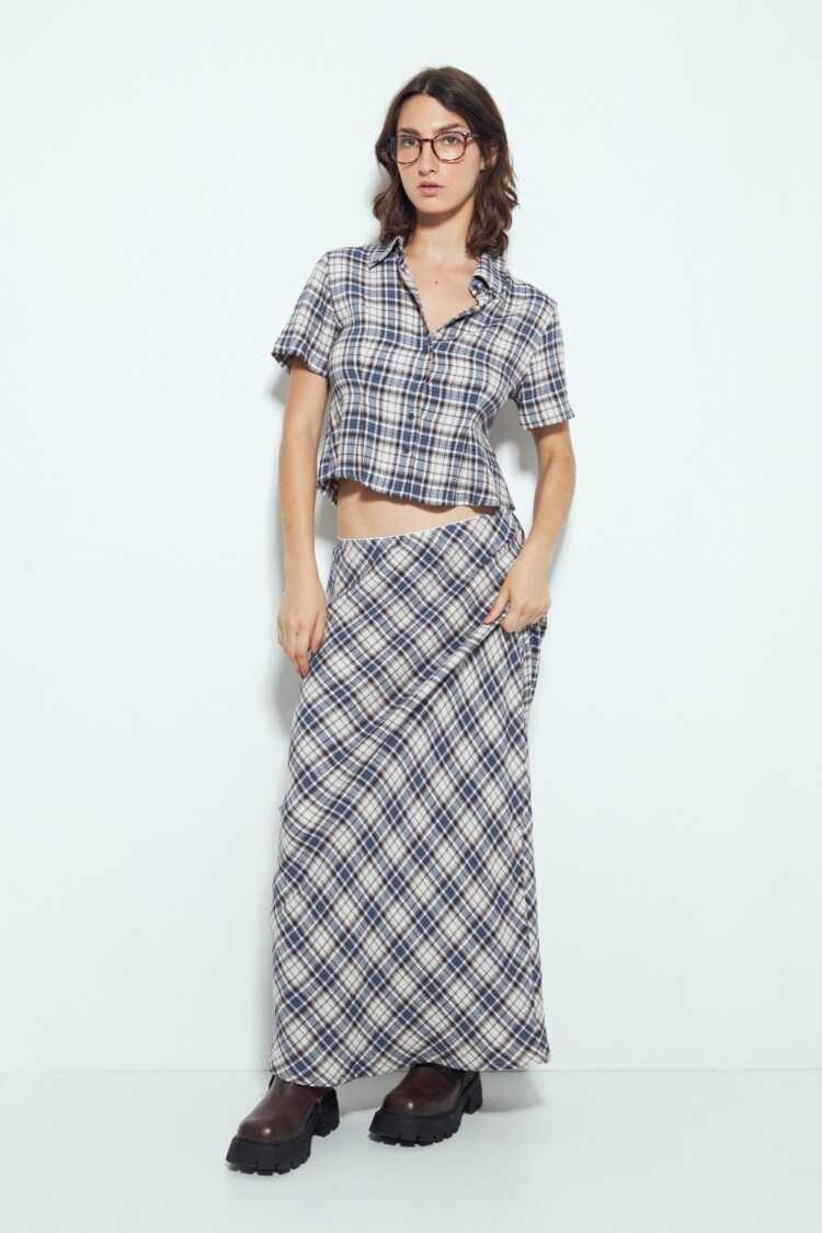 FALDA BRISTOL Azul Lavado