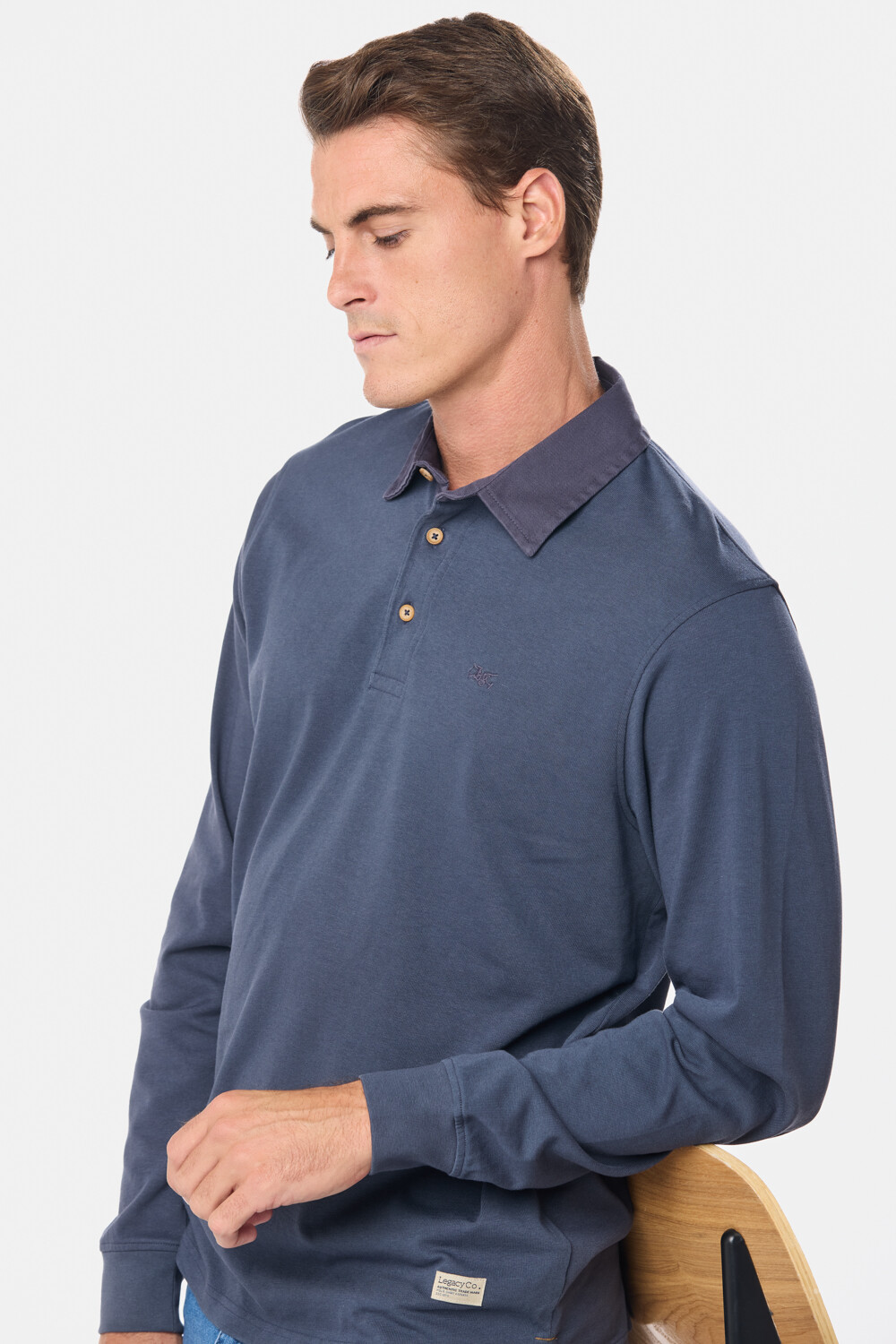 POLO JERSEY LISA Azul