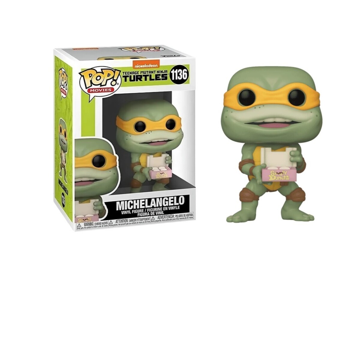 Figura Funko Pop Movies TMNT 2 Michaelangelo 