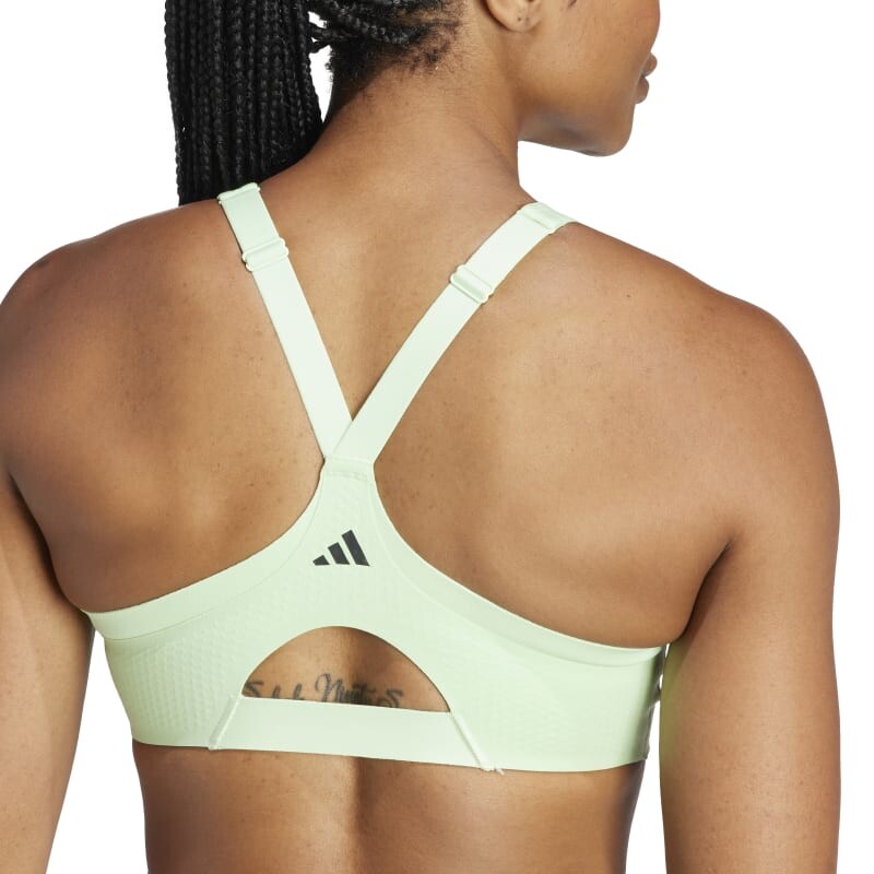 Top Adidas Impact Luxe Training Zip Verde