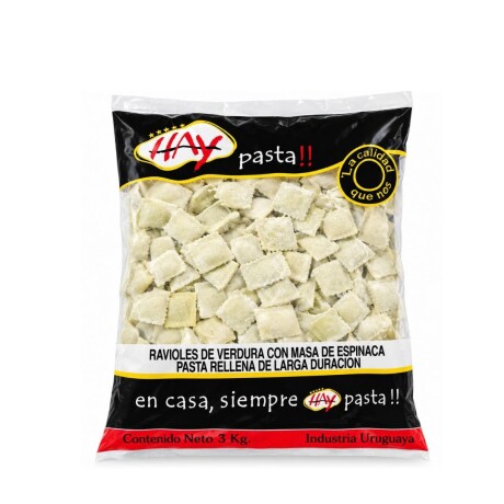 RAVIOLES DE VERDURA CON MASA DE ESPINACA 3KG HAY PASTA! RAVIOLES DE VERDURA CON MASA DE ESPINACA 3KG HAY PASTA!