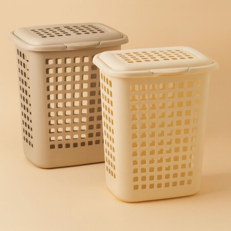 CESTO CANASTO PARA ROPA RECTANGULAR 60 LITROS CESTO CANASTO PARA ROPA RECTANGULAR 60 LITROS