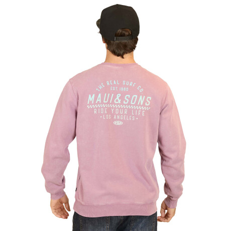 Buzo Maui and Sons - The Real Surf Co. - Washed Bordeaux Buzo Maui and Sons - The Real Surf Co. - Washed Bordeaux