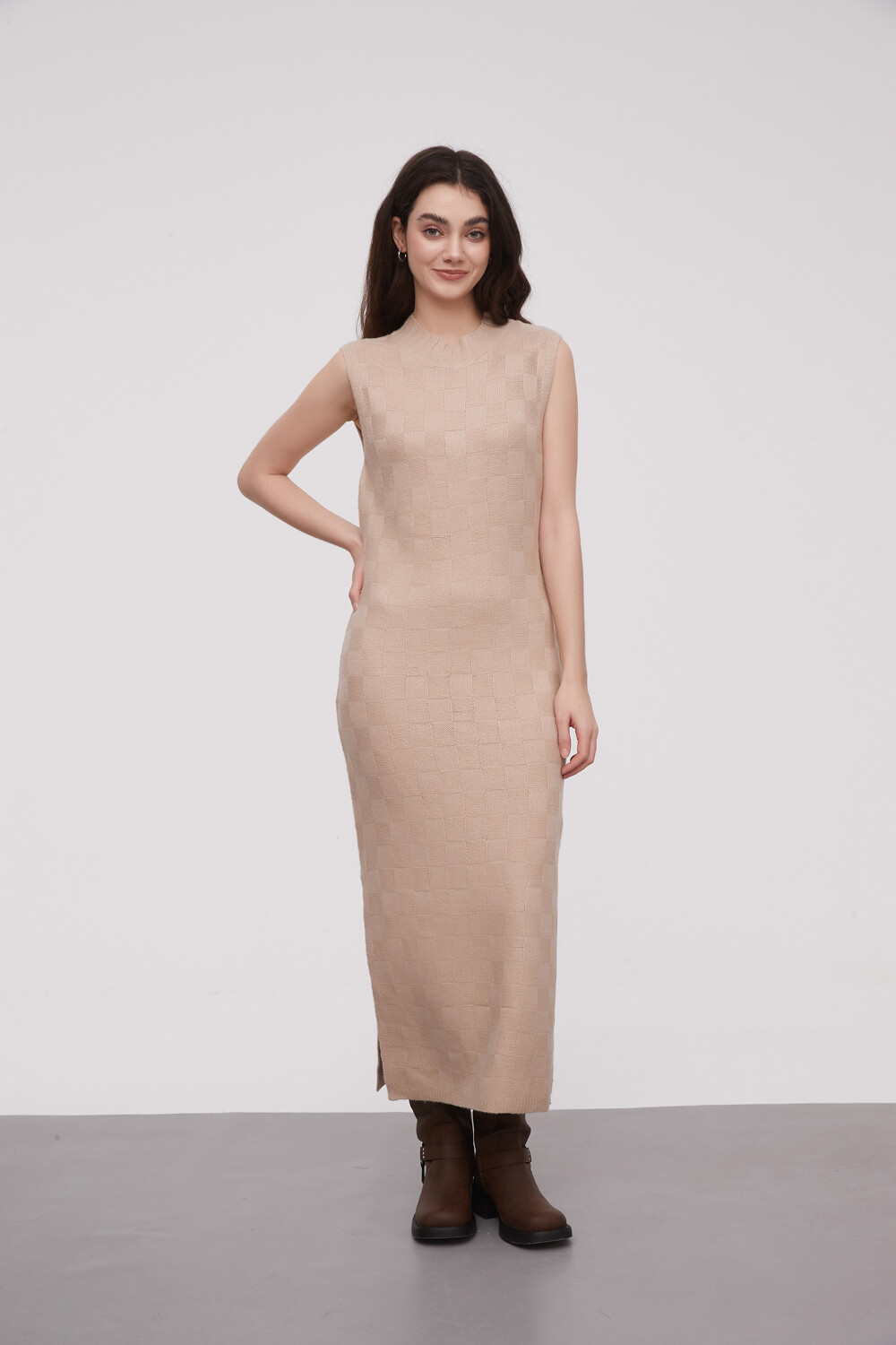 Vestido Xinjue Beige