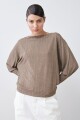 Blusa manga dollman verde oliva