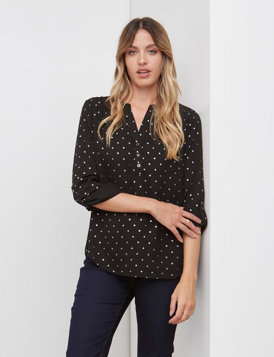 Blusa Brillo - Negro 