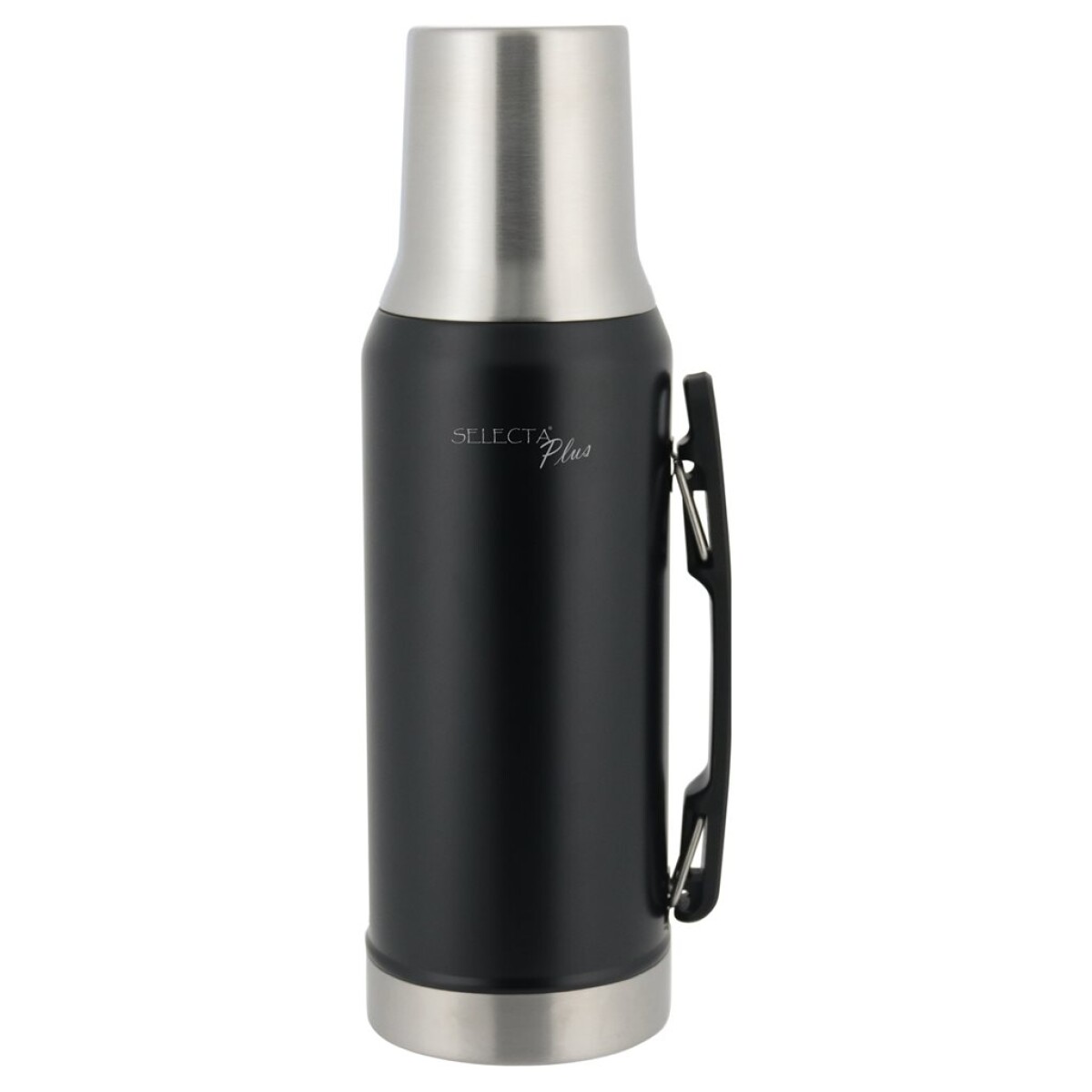 TERMO 1.2L C/TAPA MATE AC.INOX DUO NEGRO 