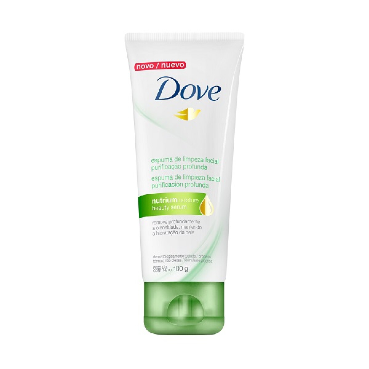 Espuma Dove Limpieza Facial Purificación Profunda 100 Grs. 