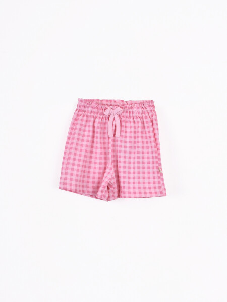 SHORT ESTAMPADO TIRSA ROSA CLARO