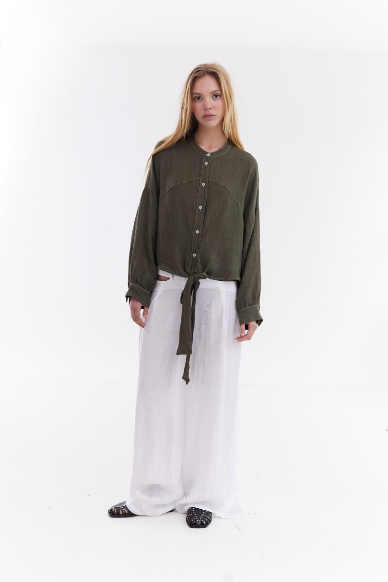 Camisa Leve Verde