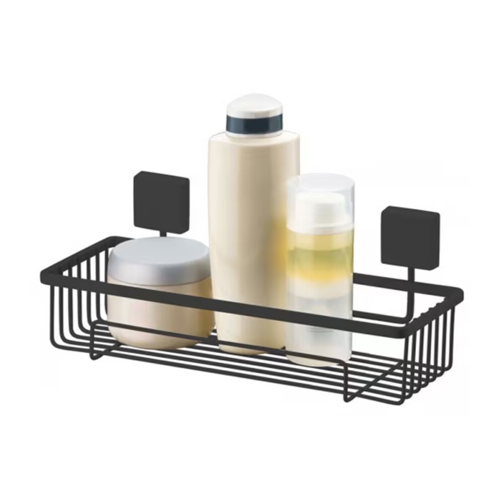 ORGANIZADOR DE BAÑO NEGRO MATE Organizador De Baño Negro Mate