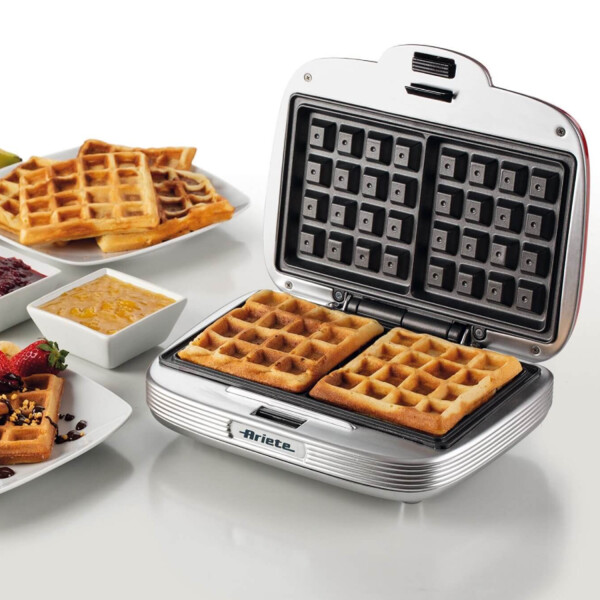 Waflera Máquina De Wafles Ariete 1973 Retro ROJA