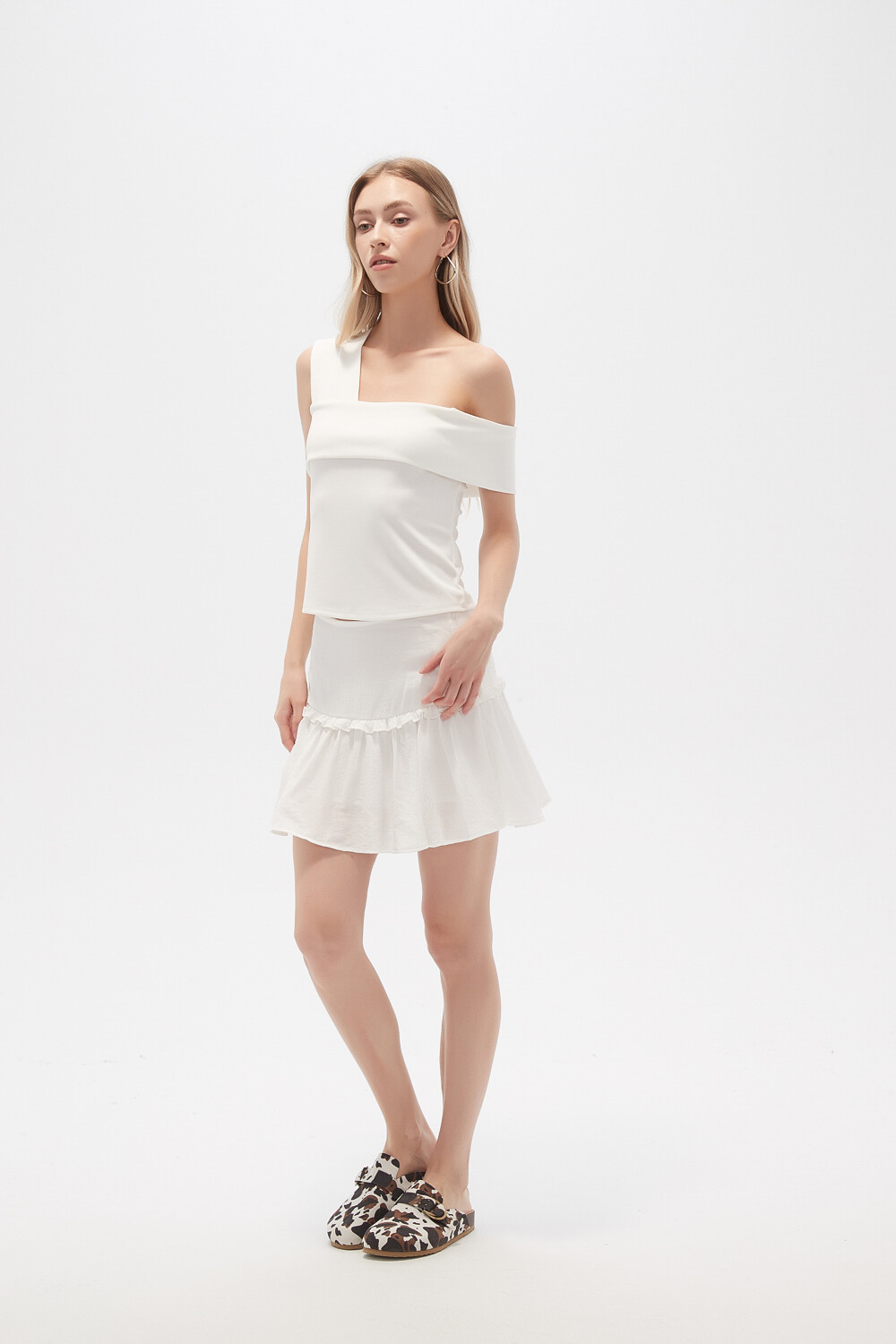 Falda Briya Marfil / Off White