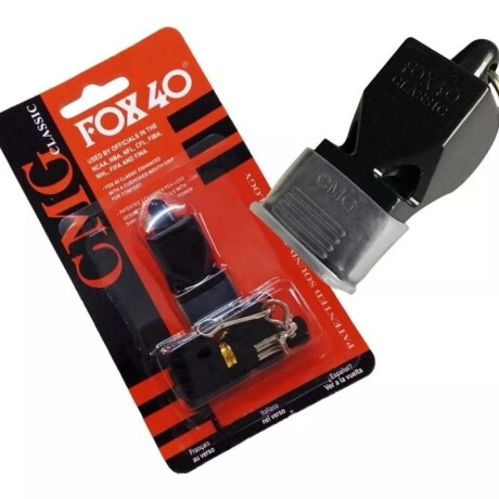 Silbato Fox 40 Negro S/C