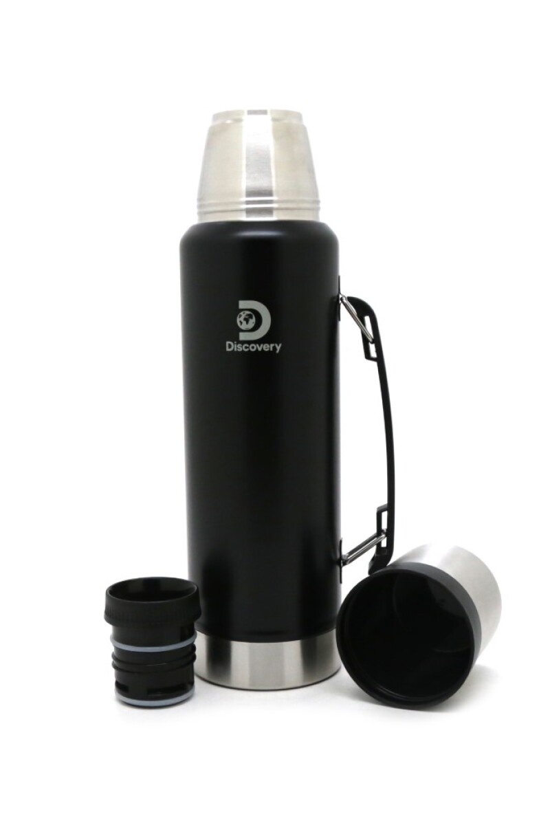 Termo 1.3 L doble Acero - Discovery Negro