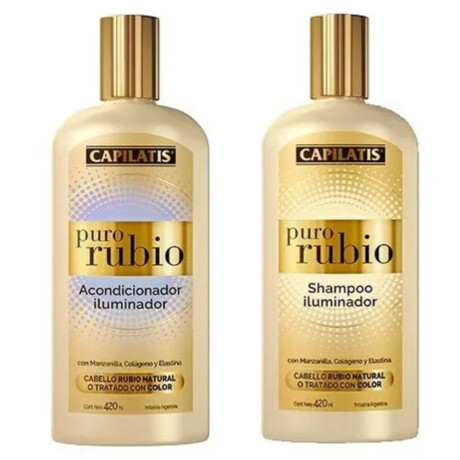 Pack Capilatis Puro Rubio Shampoo + Acondicionador Pack Capilatis Puro Rubio Shampoo + Acondicionador