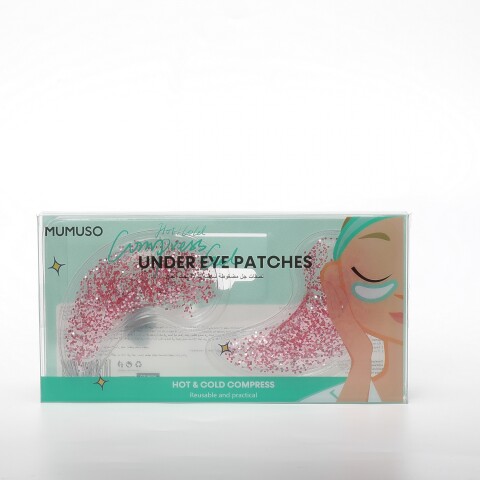 PARCHES DE GEL PARA COMPRESAS FRÍAS Y CALIENTES DEBAJO DE LOS OJOS (ROSA/1 PAR) PARCHES DE GEL PARA COMPRESAS FRÍAS Y CALIENTES DEBAJO DE LOS OJOS (ROSA/1 PAR)