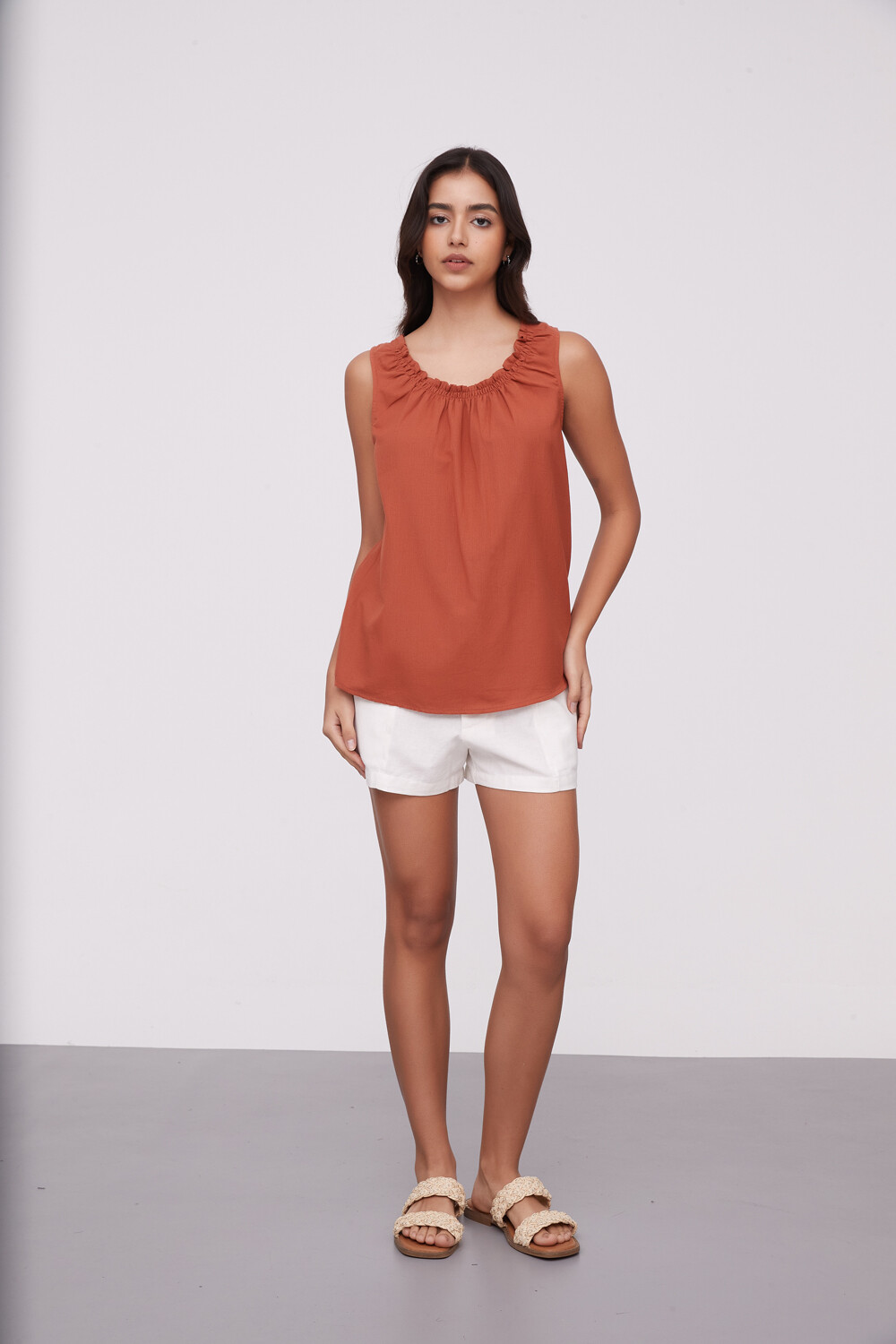 Musculosa Calvagh Terracota