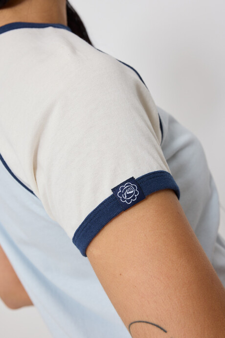 T-SHIRT UTARA RUSTY Celeste