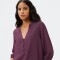 BLUSA FEM ROXO ESCURO