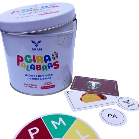 Girapalabras, ¡Girás, Pensás… y Armás Palabras! 001