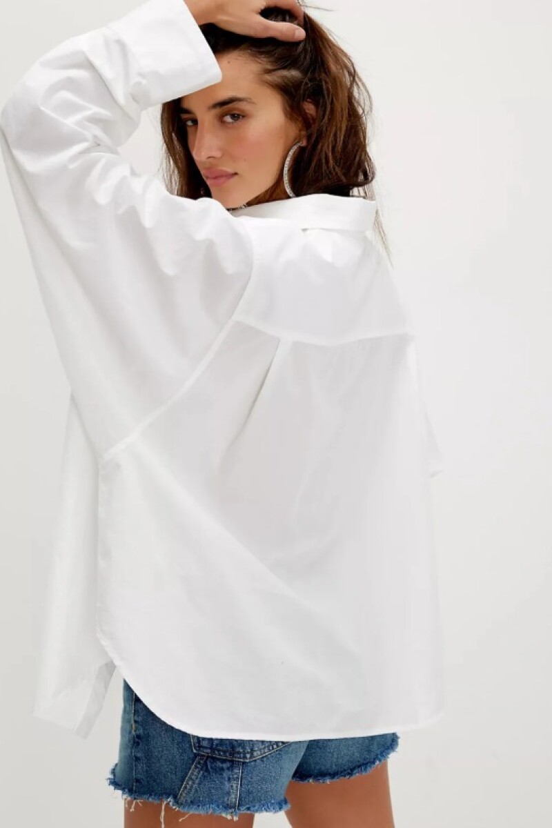 SABINE TAILORED SHIRT Marfil