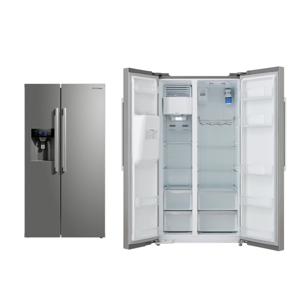 Heladera side by side Futura Plus FUT-510SBS 489 Litros acero