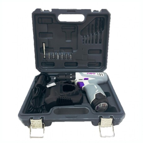 Taladro Atornillador Percutor NEO TP1010/12C1 12V 10MM Taladro Atornillador Percutor NEO TP1010/12C1 12V 10MM