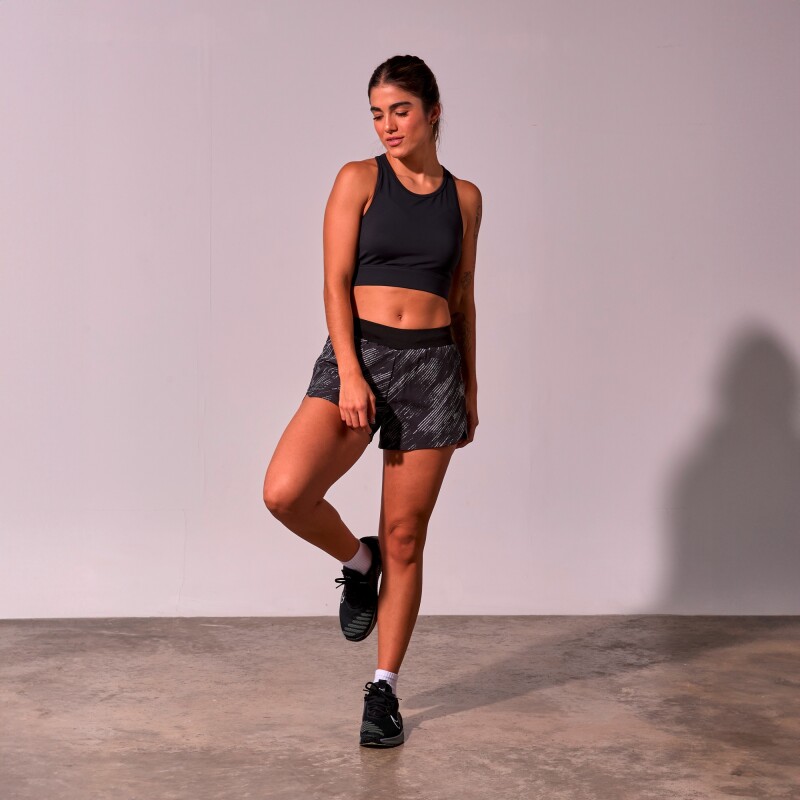 Top Lupe de Mujer Negro