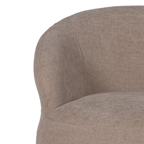 Butaca Bold Giratoria - Tela Microfibra 130 (Beige)