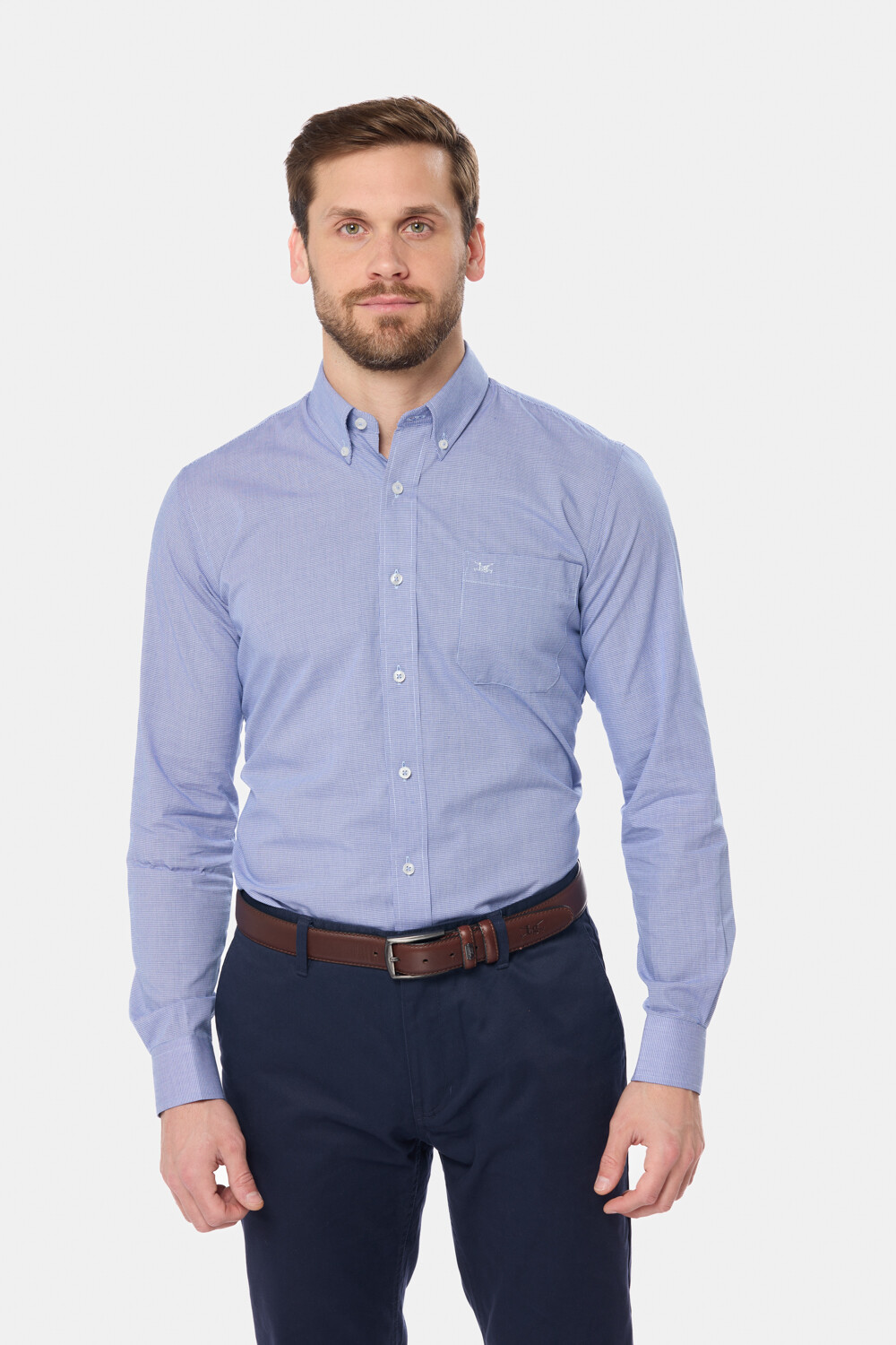 CAMISA CUADROS Celazul