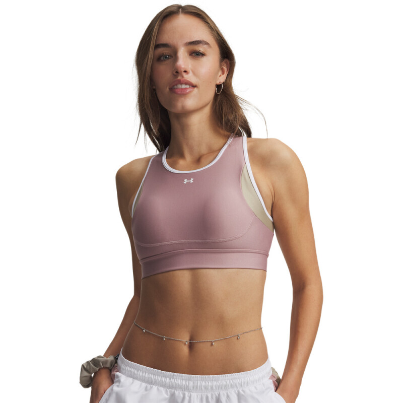 UA Crossback Mid Open Back-PNK PNK-673