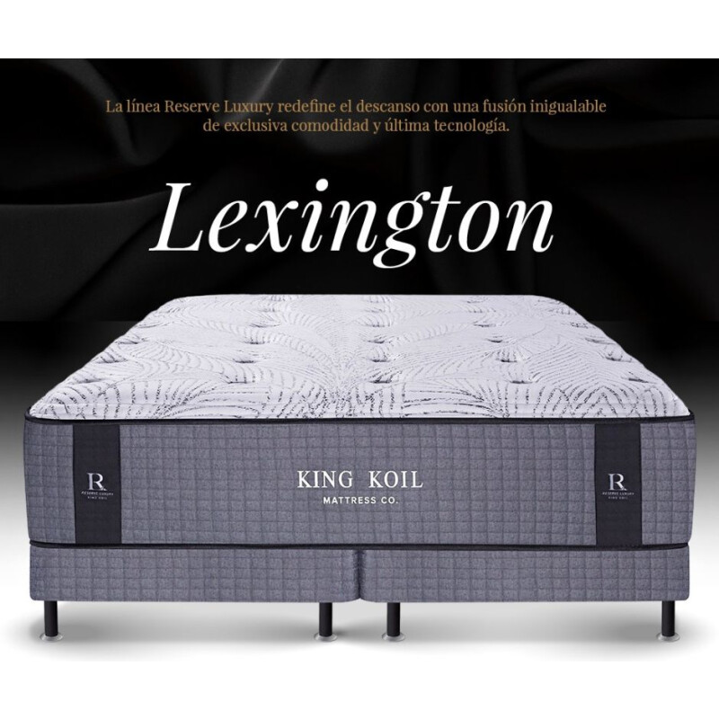 Colchón Lexington con Sommier 2 plazas 140x190