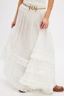 Falda Brynn Maxi Blanco