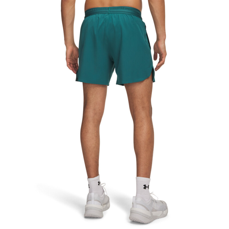 UA Vanish Elite 6in Short-GRN GRN-338