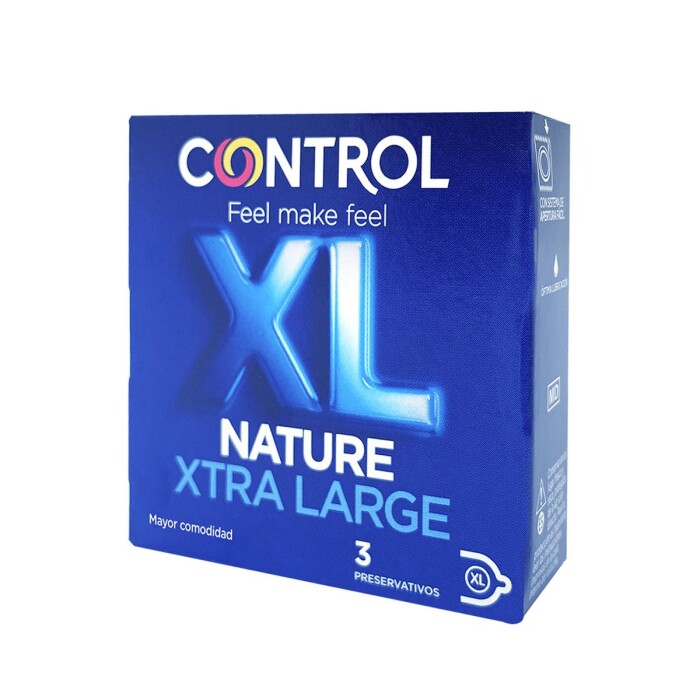 CONTROL ADAPTA XL CONDOMS CJ X 3 UNID. única