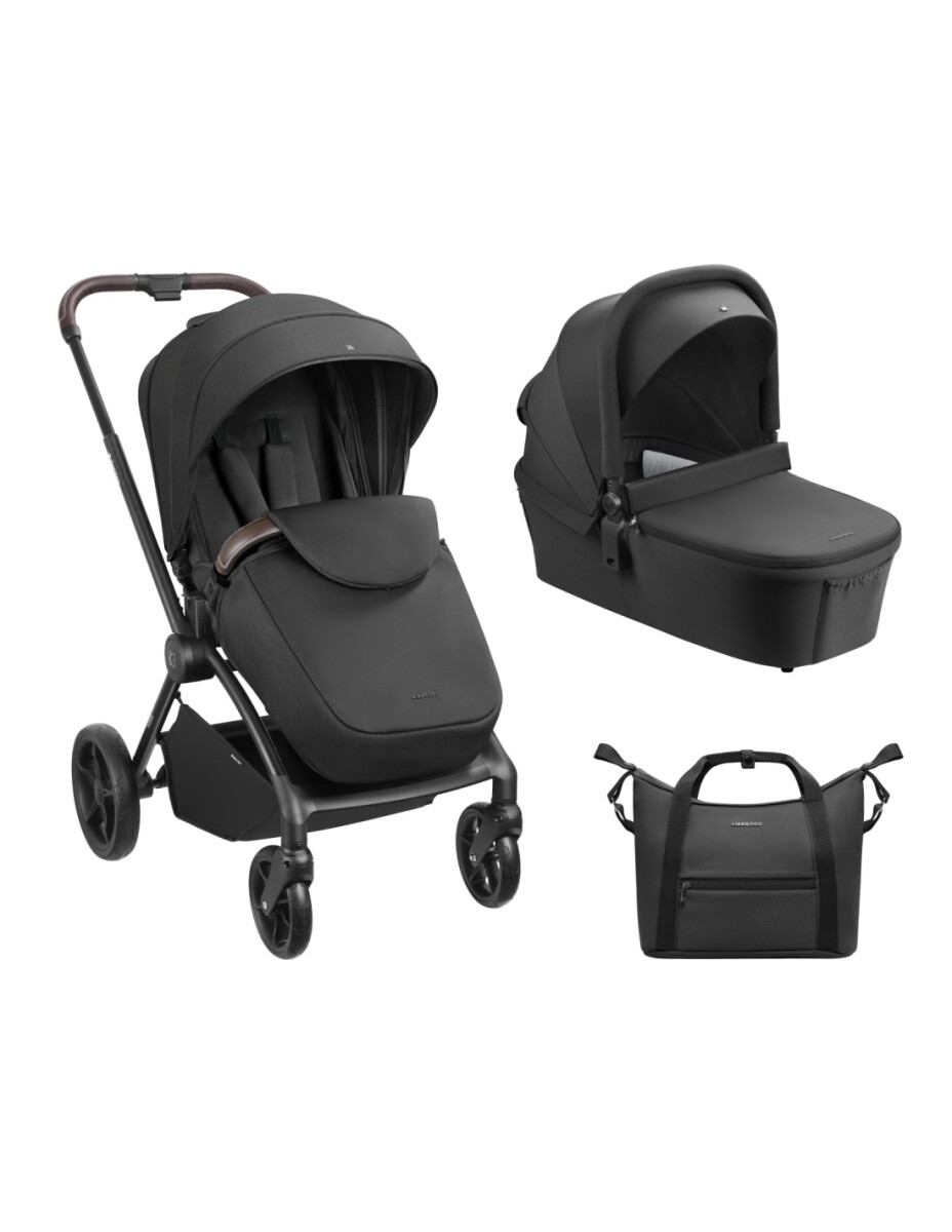 Travel system 4 en 1 KARA ISOFIX KIKKABOO - Black 