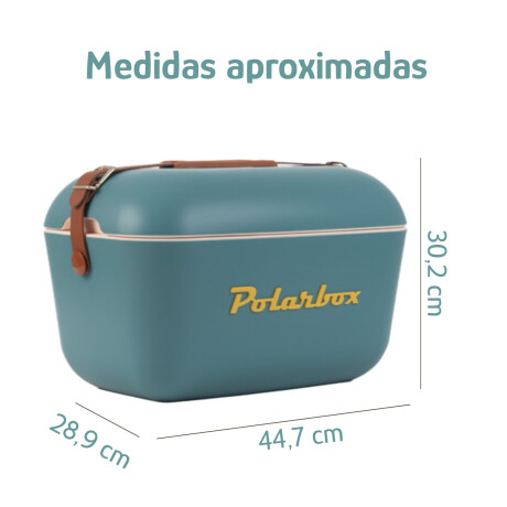 Conservadora Térmica Retro 20L Polarbox Playa Camping Viajes Azul Marino