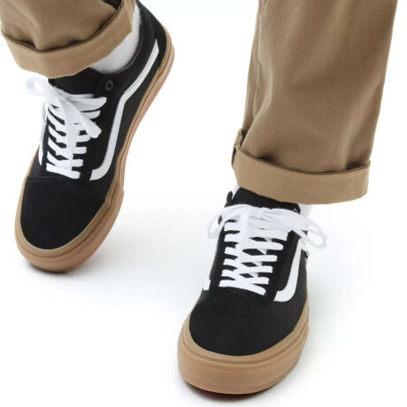 Championes Vans Pro Skate Old Skool Negro Negro