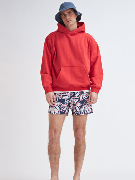 Short de baño Flores