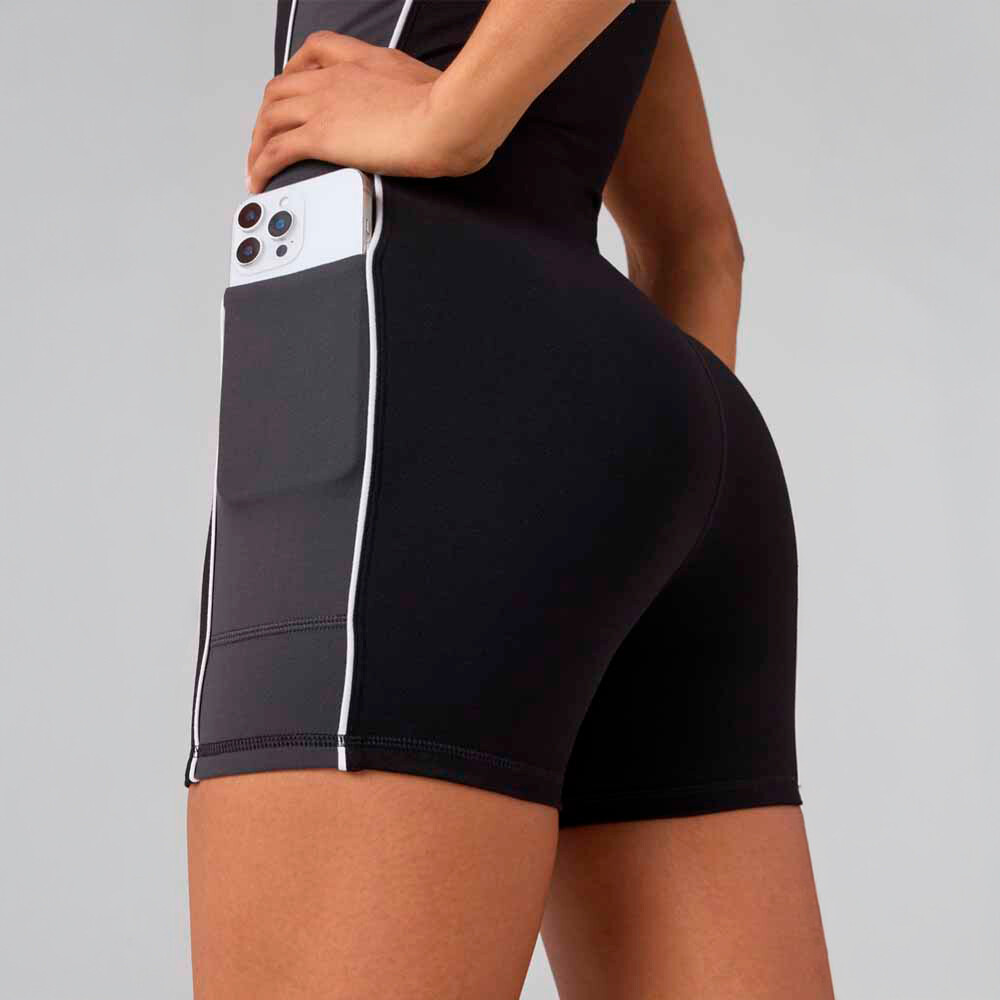 Enterizo On-The-Go 4 Mujer Black/midnight/classic White