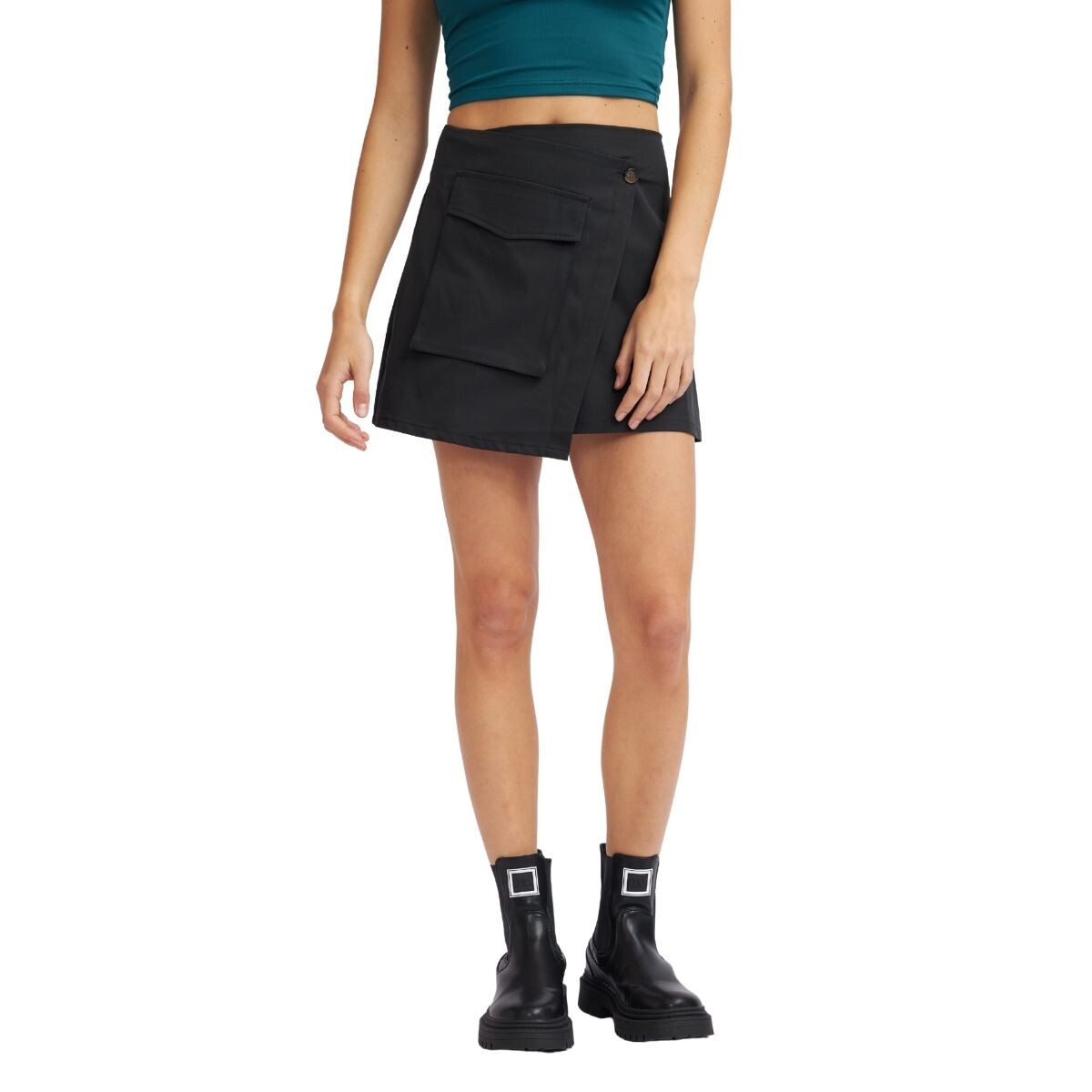 POLLERA XS-XL - NEGRO 