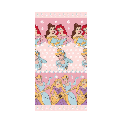 Colcha Infantil Princesas Disney 1 Plaza 100% Microfibra SALMON