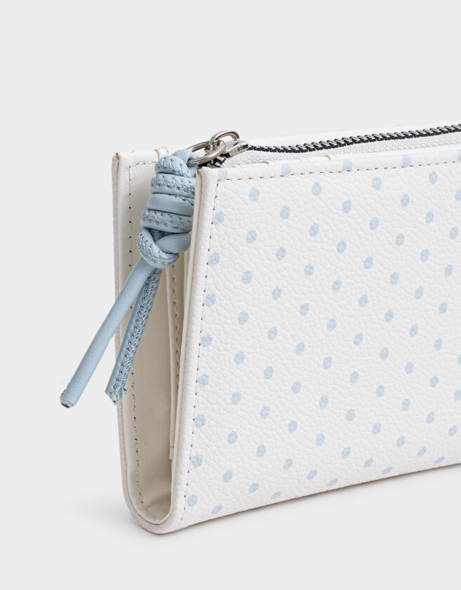 Billetera Billetera Cuerina Crudo - Blanco Crudo