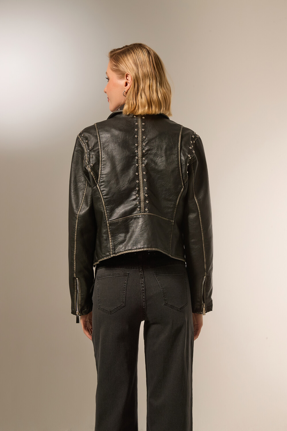 Chaqueta Rockstar Negro